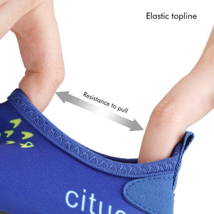 Blue Dino Non- slip, Quick dry Beach shoes for kids - Little Surprise BoxBlue Dino Non- slip, Quick dry Beach shoes for kids