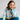 Blue Flower Bloom theme Warmer Cardigan & Christmas Sweater for toddlers & Kids - 3 Years Winter Wear
