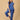 S Blue Fly High Embroidered Women's Co ord Set - Women's Co - ord Set