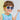 Blue Frame with Yellow Arms, Anti Ultraviolet Unisex Sunglasses for Toddlers with Hardcase Storage - Swim