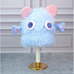 Blue Furry Monster 3d style Winter Cap/Beanie for Kids - Winter Wear