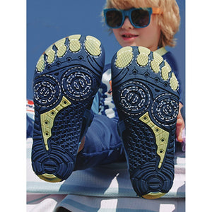 Blue & Green Anti Skid Land and Water Outdoor adventure Shoes for Kids - Little Surprise BoxBlue & Green Anti Skid Land and Water Outdoor adventure Shoes for Kids