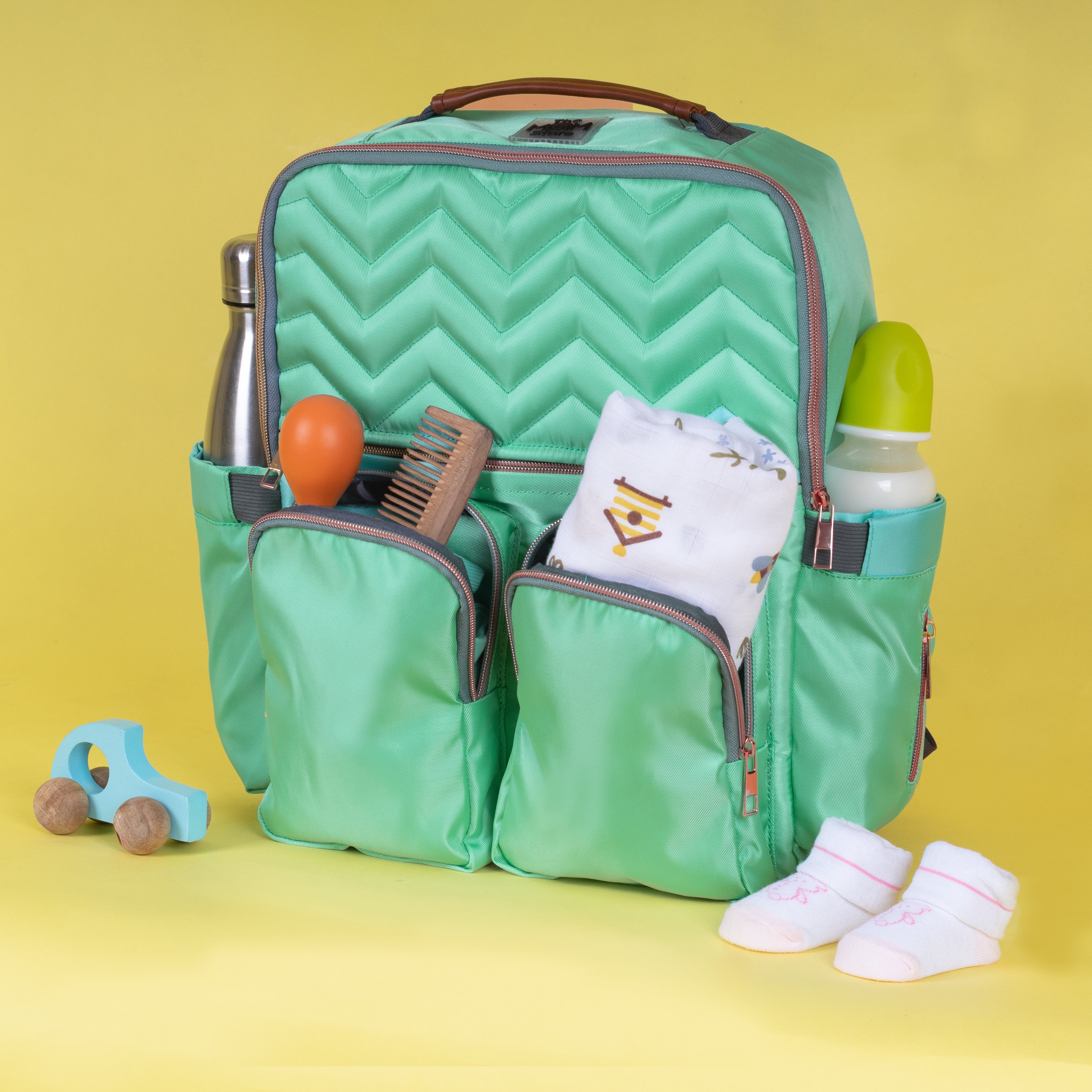 Blue Green Diaper Bag - Blue Diaper Bags