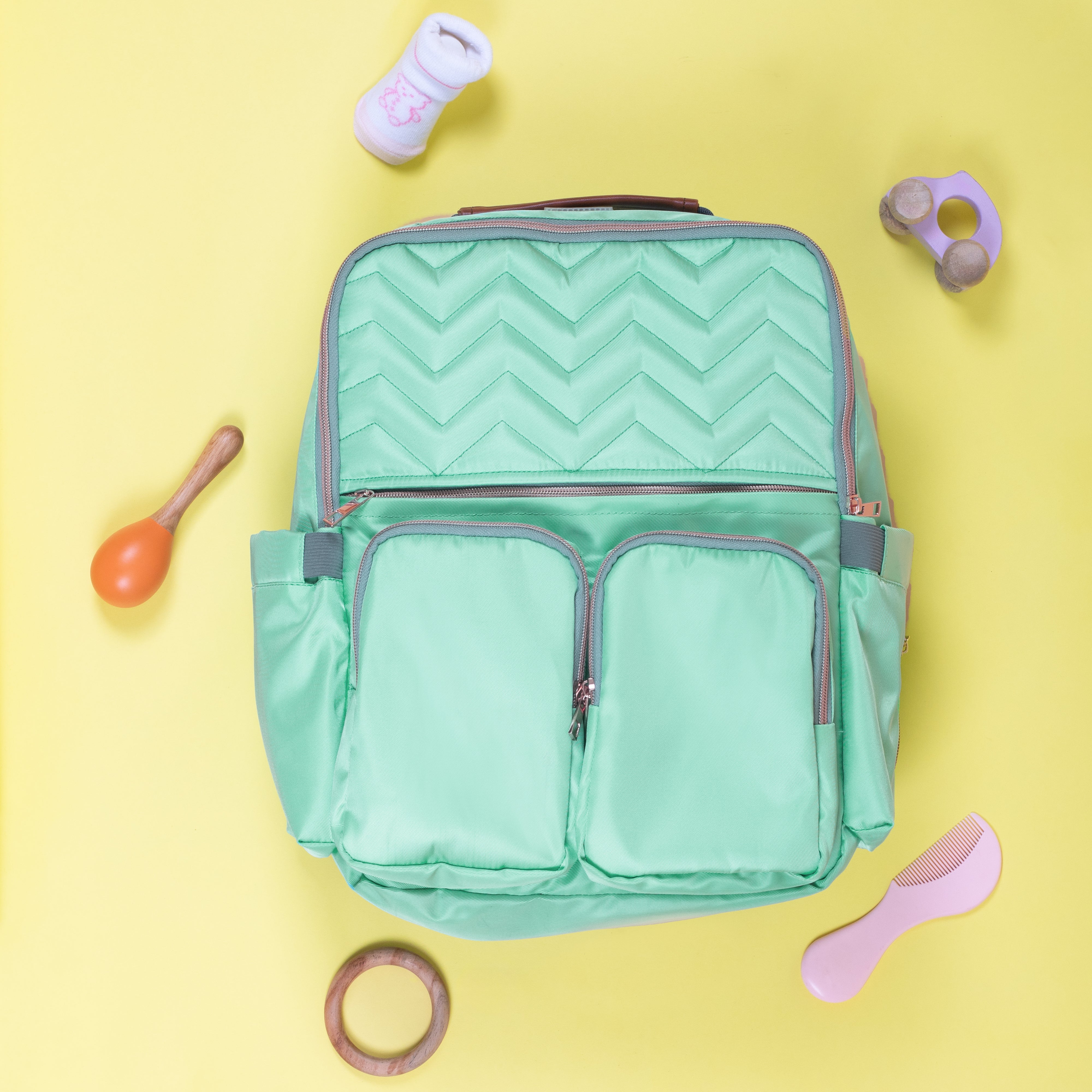 Blue Green Diaper Bag - Blue Diaper Bags