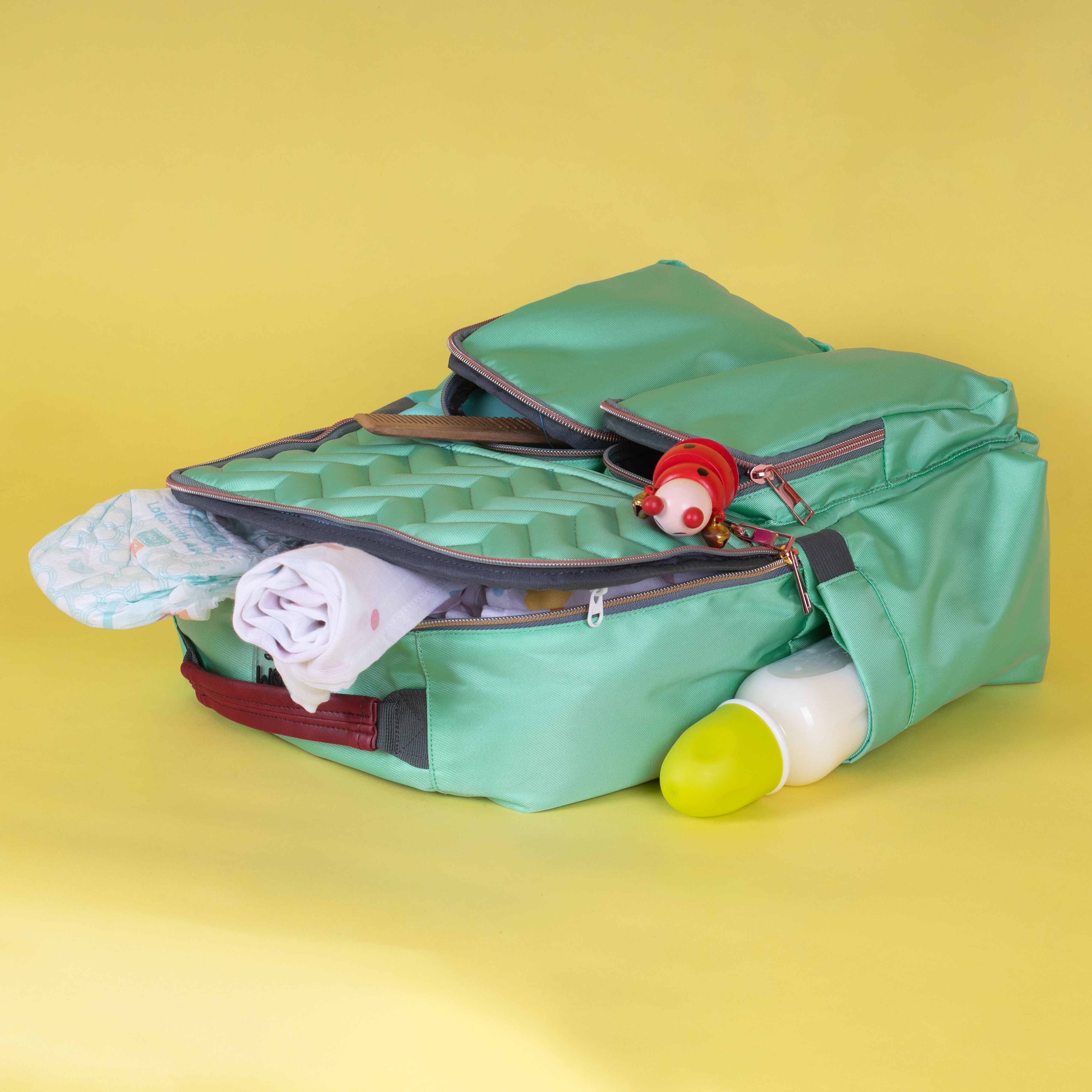 Blue Green Diaper Bag - Blue Diaper Bags