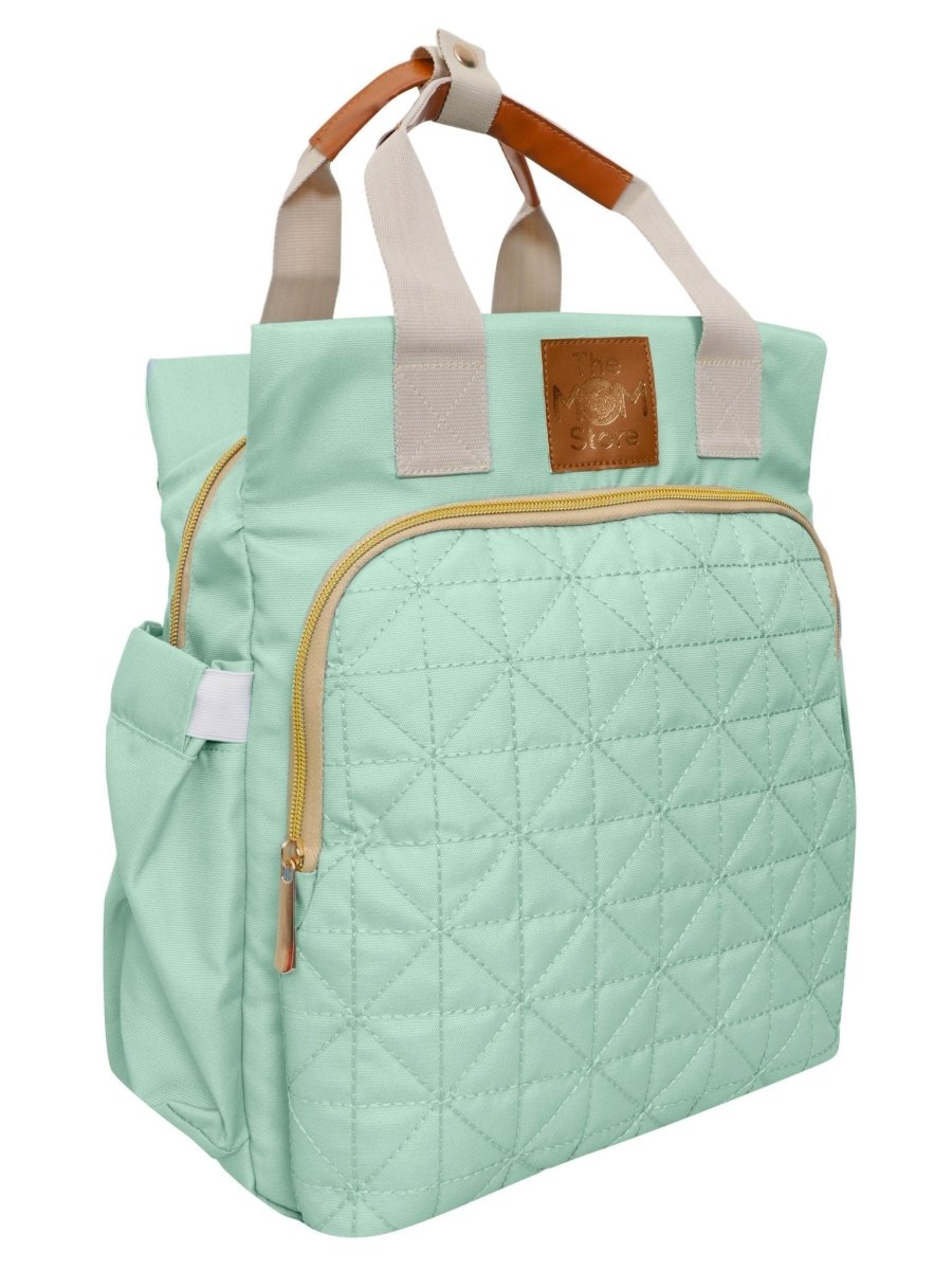 Blue Green Stylish Diaper Bag for Mommy On the Go - DBG-STY-BG