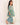 Blue Haze Floral Print Sharara Girls Set - SS-MBGKS-0-6