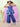 Blue Haze Girls Peplum Co - ord Set - KES - RA - BLHZ - 0 - 6