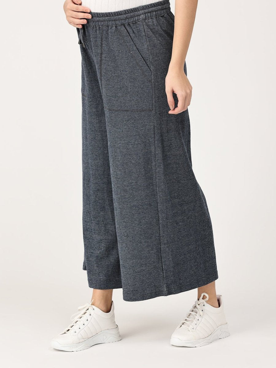 Blue Indigo Maternity Palazzos - PYJ-BLIDG-S