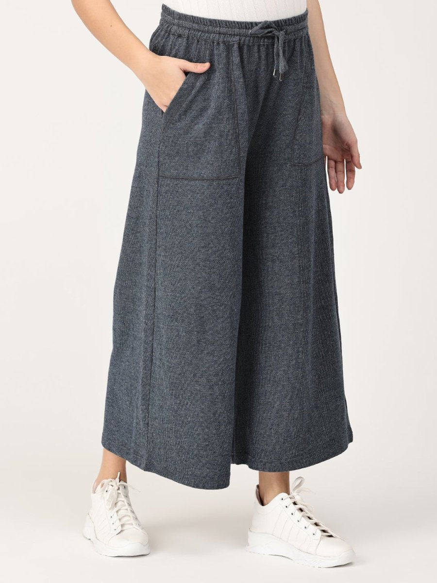 Blue Indigo Maternity Palazzos - PYJ-BLIDG-S