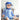 Blue Lhama, Toddlers & Kids Swimwear with long Cap Free Wash Bag & Free Swim Detergent - 2 - 3 Years Swim
