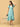 Blue Looming Beauty Women's Wrap Dress - WDRS - SK - BLBT - S