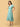 Blue Looming Beauty Women's Wrap Dress - WDRS - SK - BLBT - S