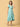 Blue Looming Beauty Women's Wrap Dress - WDRS - SK - BLBT - S