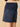 Blue Maternity Knit Denim Shorts With Belly Support - Dark Wash - MDD - AN - DBDS - S