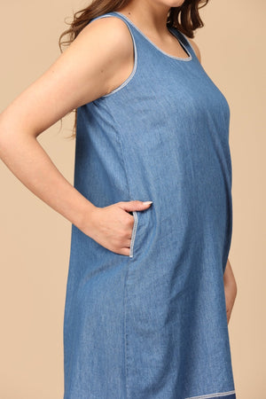 S Blue Me Away Women's Denim Chambray Dress - Women's Dress