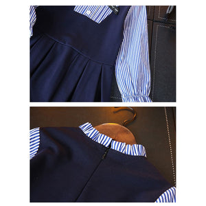 Blue Pinoform Style Smart Casual and Partywear for Girls - 3 - 4 Years Kids Clothing
