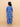 Ethnic Set-Blue Royal Floral Girls Kurta Set with Blue Royale Boys Jacket And Kurta Pajama Set
