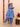 Blue Royale Girls Floral Print Kurta Set