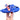 Blue Shark Slip on Clogs, Summer/Monsoon/ Beach Footwear for Toddlers and Kids, Unisex - 32 - 33 EUR Swim