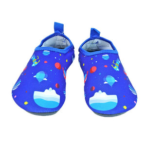 Blue Space Non - Slip Quick Dry Beach Shoes Kids - 24 - 25 EUR Swim