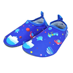 Blue Space Non - Slip Quick Dry Beach Shoes Kids - 24 - 25 EUR Swim