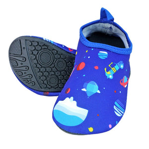 Blue Space Non - Slip Quick Dry Beach Shoes Kids - 24 - 25 EUR Swim
