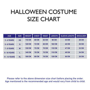 Blue Spider,Kids Halloween Costume Fancy Dress Up - 7 - 8 Years Halloween