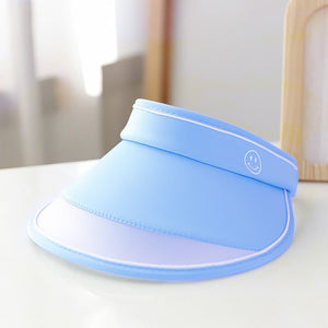 Blue Sports Sun shade Adjustable Tennis/Visor Cap - Little Surprise BoxBlue Sports Sun shade Adjustable Tennis/Visor Cap