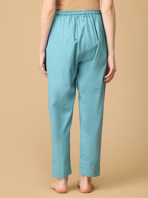 Blue - sy Vibes Maternity Lounge Pants - MBS - SK - BLSVB - S