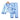 Blue Teddy Face soft Cotton Kids Nightsuit - 1 - 2 Years Nightsuits