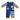 Blue with White Strips and Yellow Giraffe Print, 2 - 3 years Unisex Kids Wear - Kids Clothing