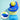 Blue & Yellow Dino Patch Breathable Mesh Wide Brim Sun Hat for Kids & Toddlers with Adjustable Strap - 2 - 5 Years Swim