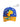 Blue & Yellow Dino with Skates Casual Cap for Kids - Little Surprise BoxBlue & Yellow Dino with Skates Casual Cap for Kids