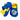Blue & Yellow spinning rocket Slip on Clogs, Summer/Monsoon all season Footwear for Toddlers & Kids - Little Surprise BoxBlue & Yellow spinning rocket Slip on Clogs, Summer/Monsoon all season Footwear for Toddlers & Kids