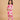 Blush Grid Girls Anarkali Kurta Set - 0-6 Months Girls Ethnic Set