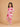 Blush Grid Girls Anarkali Kurta Set - 0-6 Months Girls Ethnic Set
