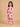 Blush Grid Girls Anarkali Kurta Set - 0-6 Months Girls Ethnic Set