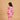 Blush Grid Girls Anarkali Kurta Set - 0-6 Months Girls Ethnic Set
