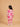 Blush Grid Girls Anarkali Kurta Set - 0-6 Months Girls Ethnic Set