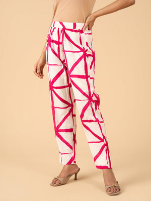 Blush Grid Womens's Kurta Set - S Womens Ethnic Set