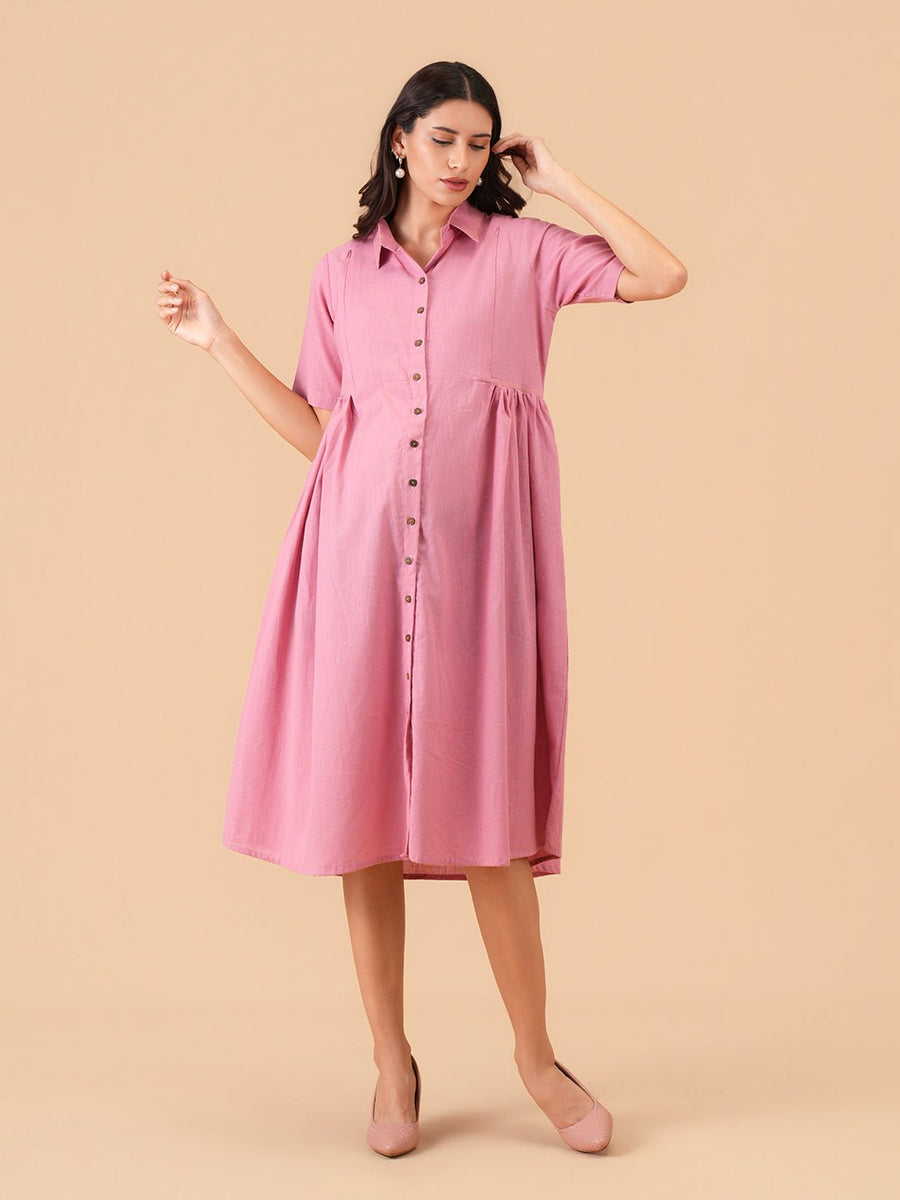 Blush Hour Maternity and Nursing Dress