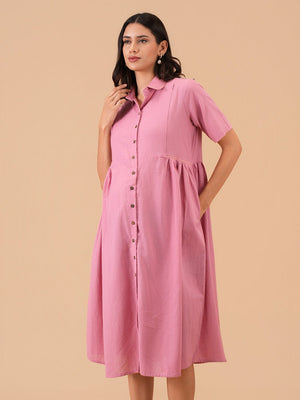Blush Hour Maternity and Nursing Dress - S Maternity Casual Dress