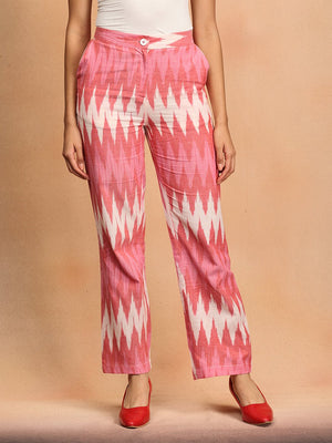 Blush Ikat Women's Co Ord Suit Set - XS Women's Co ord Set