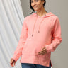 Blush Rush maternity and Nursing Hoodie Sweatshirt - MNSWT - SD - BSRS - S