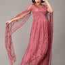 Blushing Mauve Maternity Photoshoot Gown - DRS-SD-BLSM-M