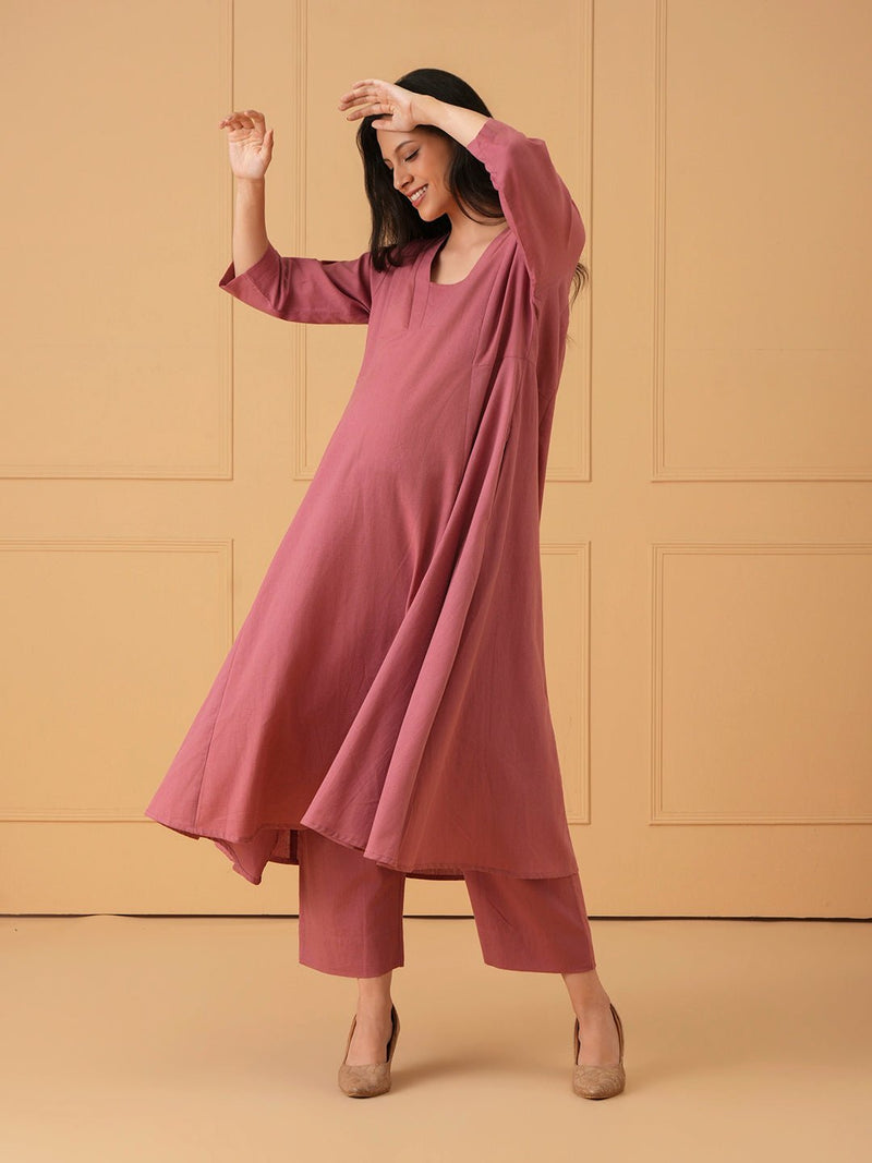 Boardroom Blush Maternity and Nursing Co Ord Set