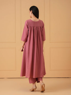 Boardroom Blush Maternity and Nursing Co Ord Set - S Maternity Co-ord Set