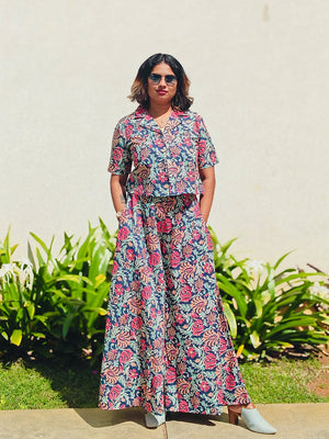Bold & Beautiful Women's Co Ord Set - WES - SK - BLBTF - S