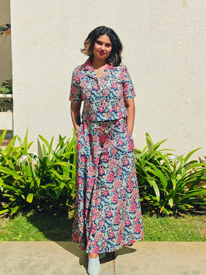 Bold & Beautiful Women's Co Ord Set - WES - SK - BLBTF - S